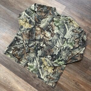 Y2K‎ VTG Style Liberty L/S Camoflauge T Shirt Men's Trendy Hunting Outdoor